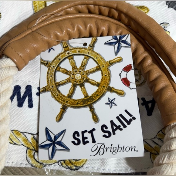Brighton SAIL INTO THE SUMMER Nautical Tote - Picture 8 of 16